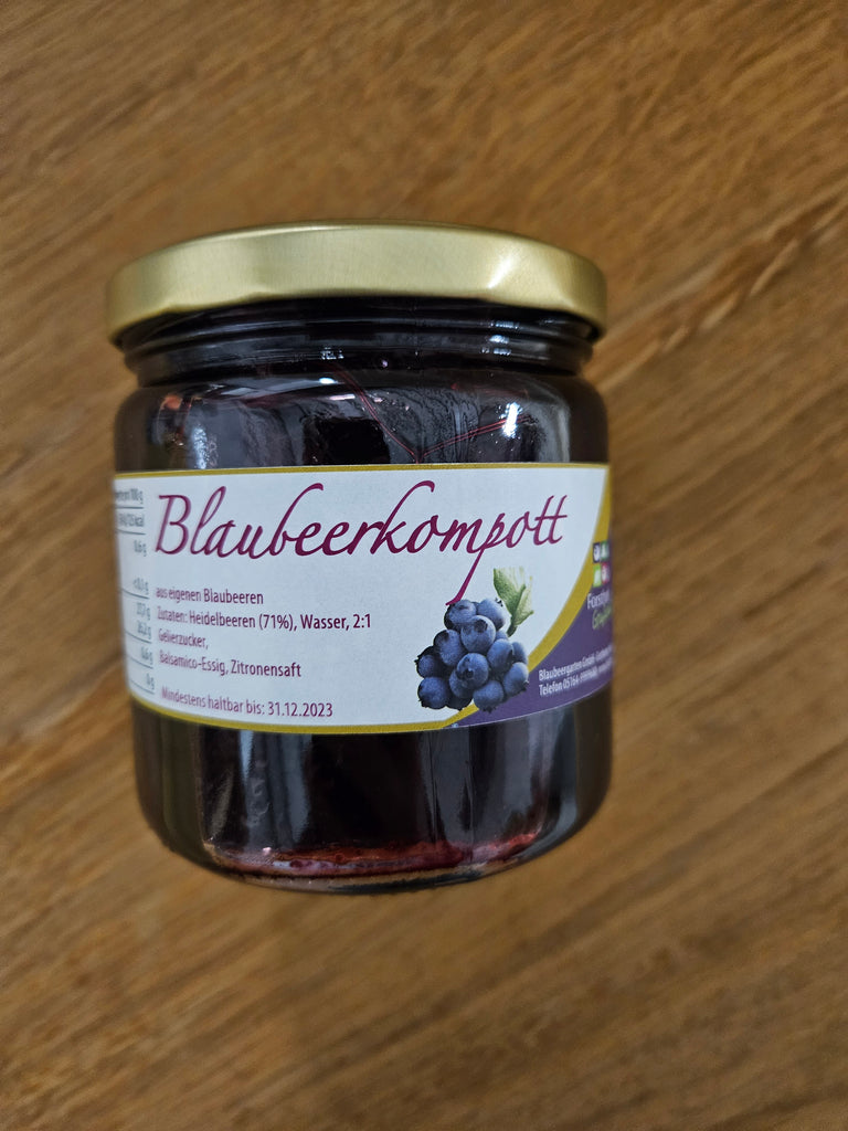 Heidelbeerkompott 500g