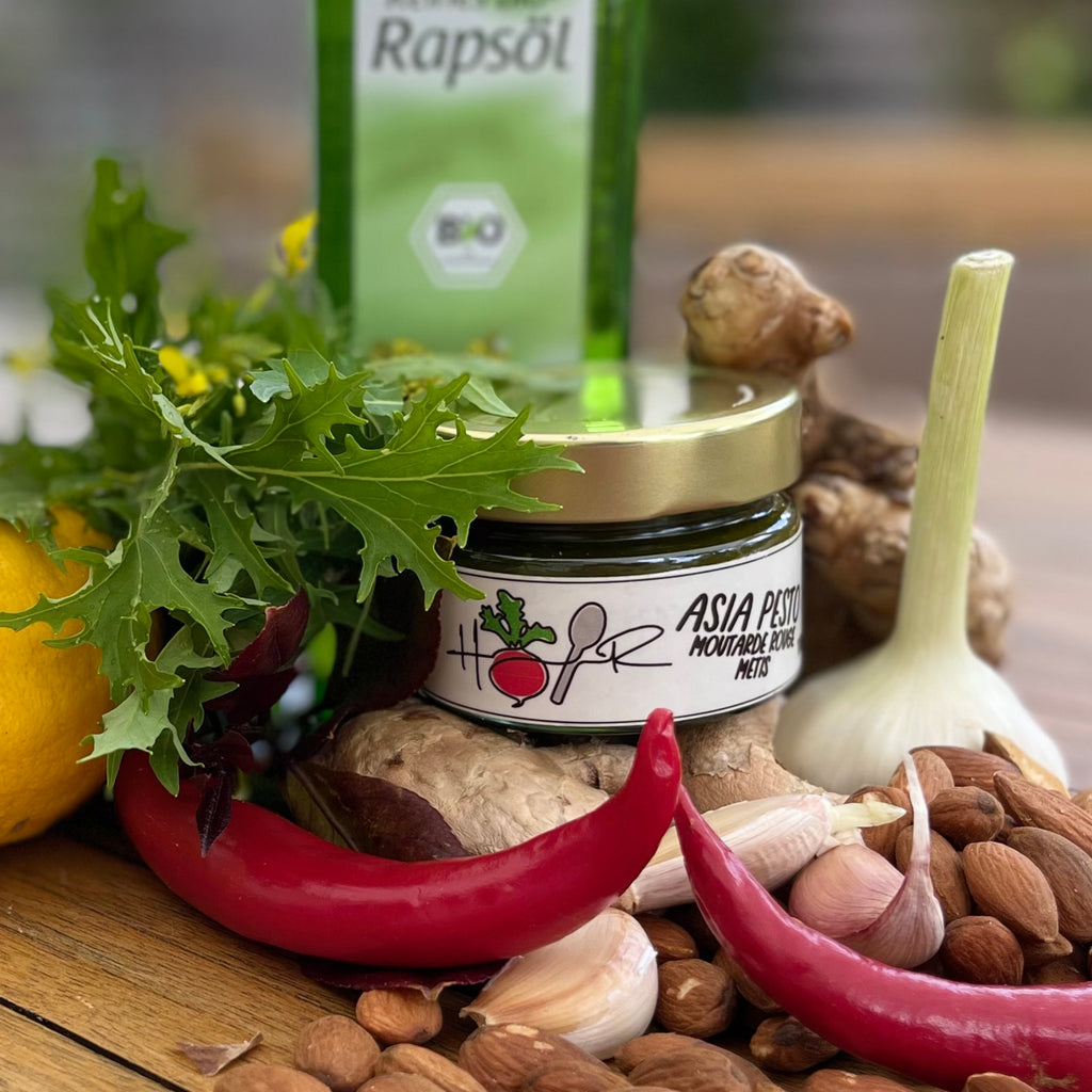 Asia Pesto - Moutarde Rouge Metis BIO