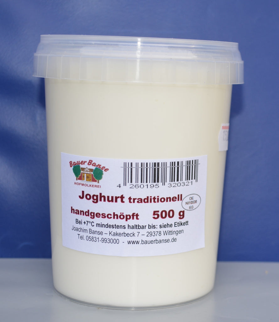 Joghurt natur 3,5 % Fett