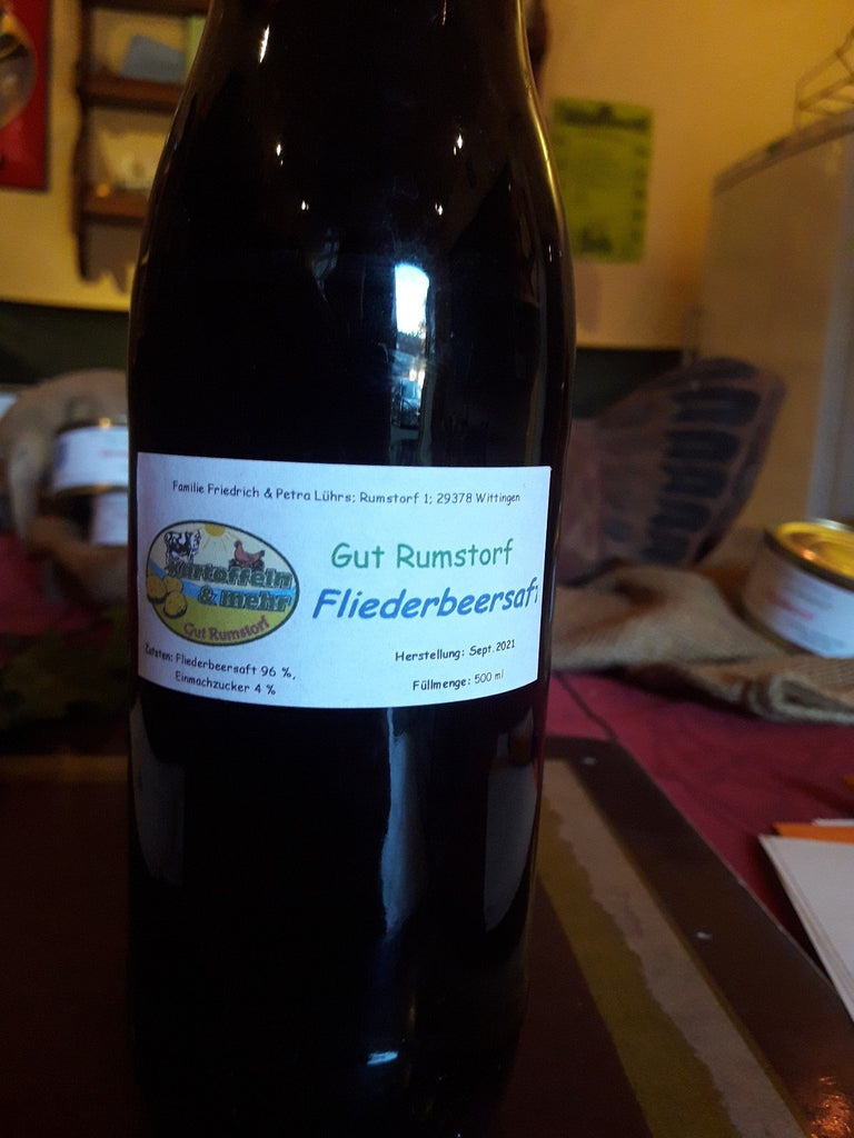 Fliederbeersaft