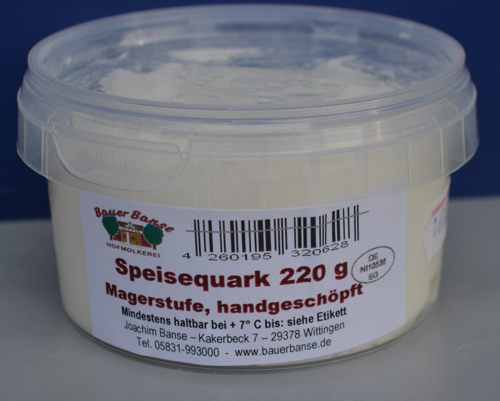 Speisequark Magerstufe