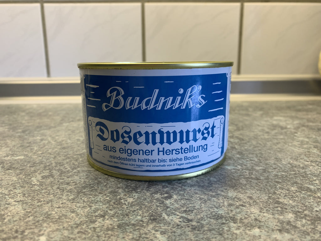 Hausmacher Leberwurst in der Dose