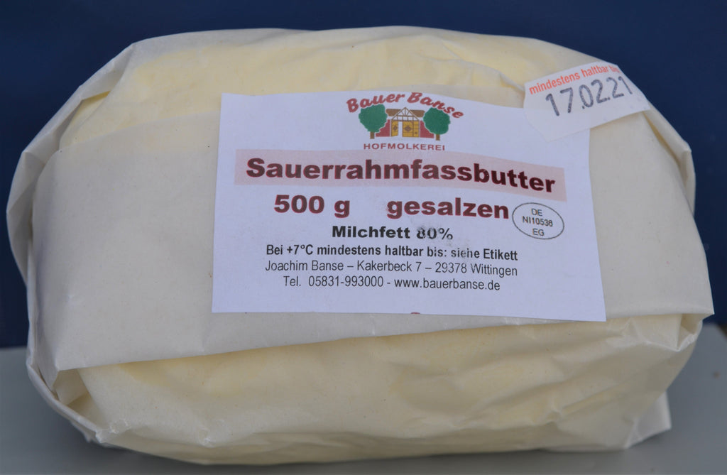 Sauerrahmbutter