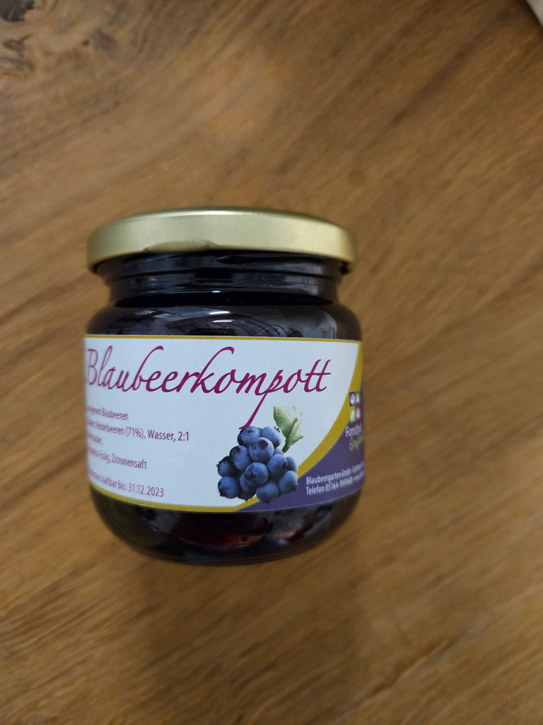 Heidelbeerkompott 250g