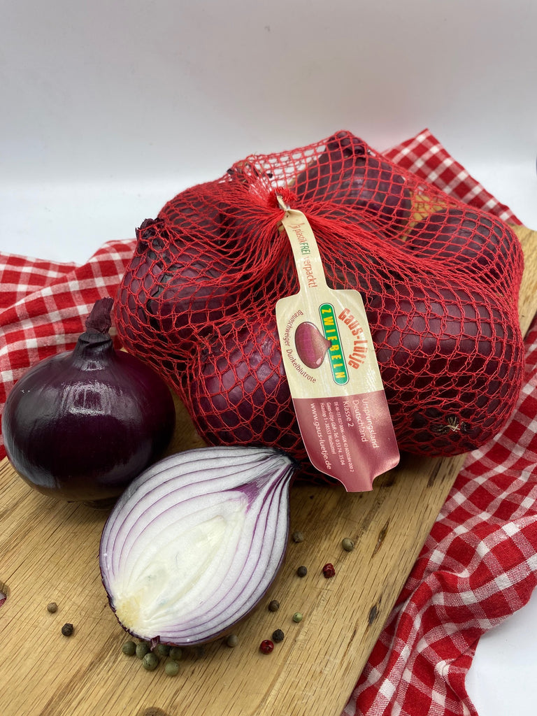 Zwiebeln rot