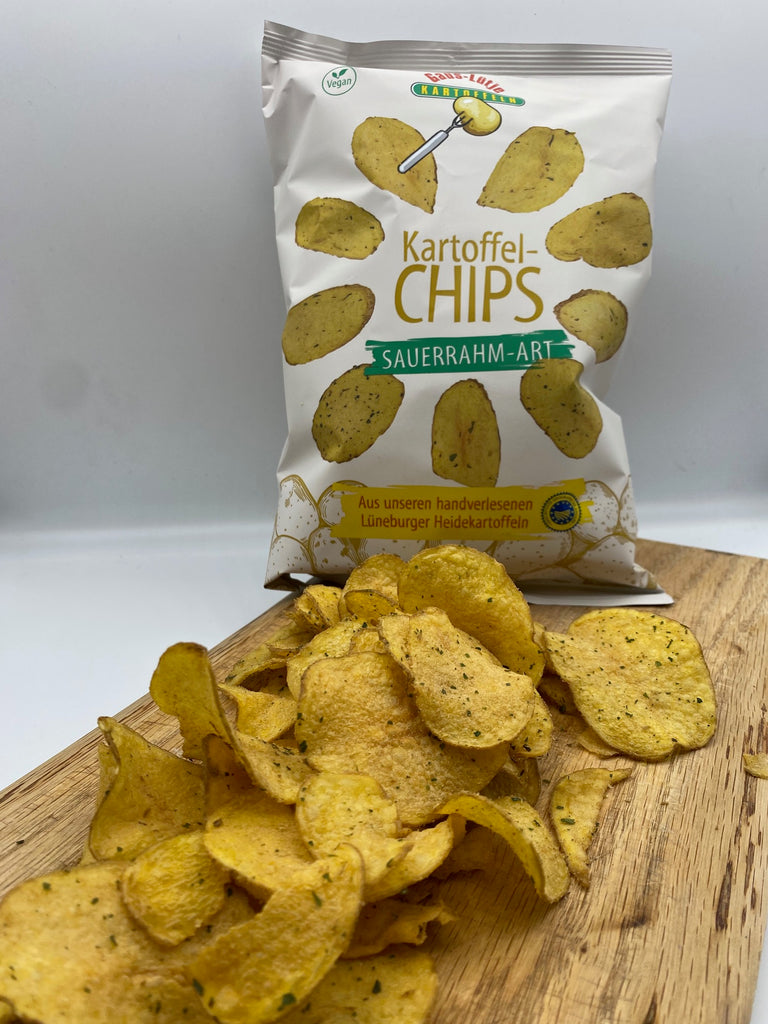 Kartoffelchips Sauerrahm