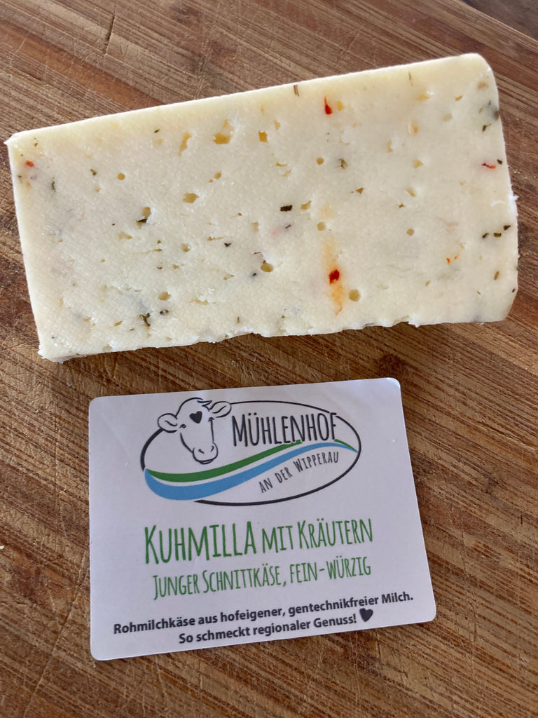 Kuhmilla mit Kräuter