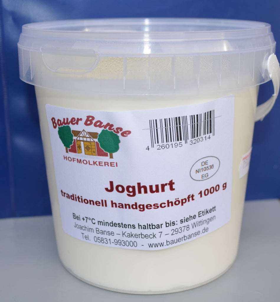Joghurt natur 3,5 % Fett